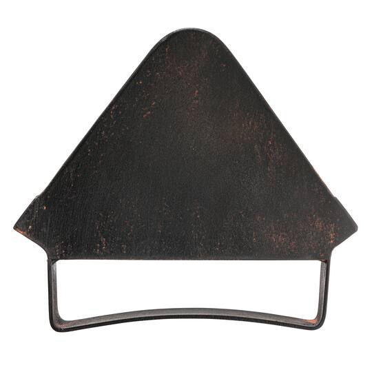 Hello Honey® 24" Distressed Black Rustic Farmhouse Metal Dish Rack